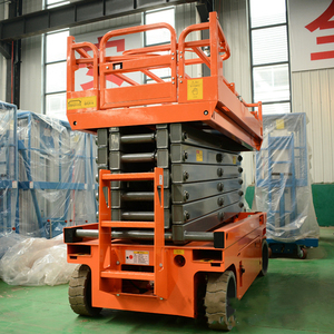 Plataforma Elevadora de Tijera Eléctrica Portátil de 6m-12m, Instalación Aérea, Material de Acero, Cable Nuevo para Techos de Edificios - Product Image 6