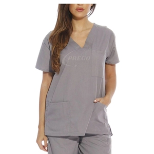 Offre Spéciale : Ensemble de Blouses d'Infirmière pour Femmes – Respirant, Doux, en Tricot Spandex – Uniforme Médical Confortable pour Soignantes - Product Image 2