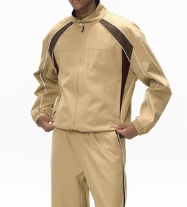 Men's Black Sporty <b>Racer</b> <b>Jacket</b> Zipper Closure Windproof Stand Collar Polyester Shell Autumn Regular Fit - Product Image 6