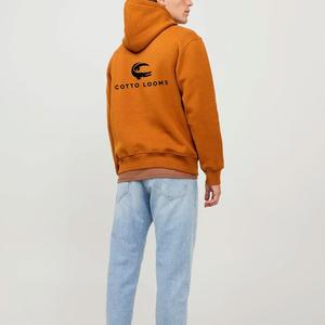 Sweats à capuche pour hommes taux d'usine Offre Spéciale respirant couleur unie pull streetwear polaire mode coton mélangé qualité supérieure - Product Image 6