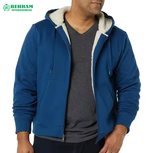 Sudaderas con Cremallera Unisex Estilo Vintage para Venta al por Mayor 2026, con Logotipo Personalizado, Transpirables, de Algodón/Bambú, para Invierno, Servicio OEM - Product Image 5