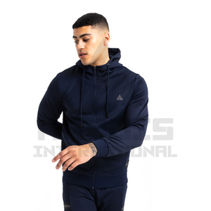 Chándal Último diseño personalizado Hombres Slim Fit Full Zipper Chándal Hombres Jogging - Product Image 1