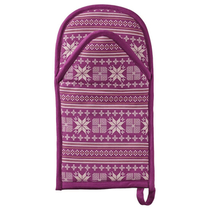 100% Cotton Denim Double <b>Oven</b> Mitts Durable Kitchen <b>Oven</b> <b>Gloves</b> For Export - Product Image 2