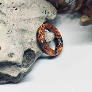 Handmade Resin Fashion Rings for Women – Trendy Partywear, Beachwear & Casual Chic Fashion Jewelry Rings - Product Image 1