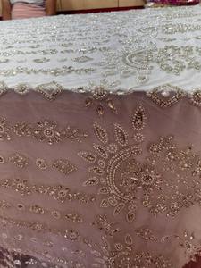 Tissu de Mariée de Luxe pour Robes de Soirée, Tissu Brodé à la Main - Product Image 4