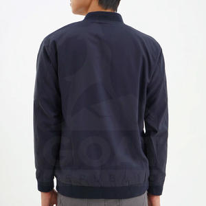 Nueva Chaqueta Bomber de Lona 100% Algodón con Cuello Alto, Personalizada para Otoño, con Logotipo Frontal, Venta al Por Mayor, Tallas Grandes para Hombre, Hecha en Pakistán - Product Image 5