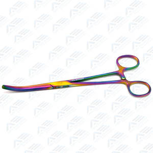 Pinzas hemostáticas Surtechs Pean de acero inoxidable, instrumentos quirúrgicos hechos en Pakistán, fórceps, instrumento médico - Product Image 1