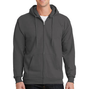 <b>Mens</b> Core Fleece Full Zip Hooded Sweatshirt <b>Hoodie</b> Neon <b>Pink</b> Adult Fleece Hooded Sweatshirt Style Unisex - Product Image 4