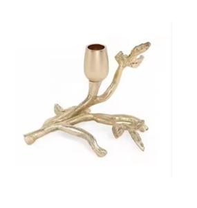 Elegante Navidad Hierro Metal Pilar Portavelas Decoración hecha a mano para bodas y ocasiones festivas - Product Image 3