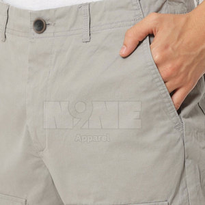 Best Selling High Quality 100% Cotton Cargo Shorts for Men Casual Style Breathable Hot Sale Solid Pattern Cargo Shorts - Product Image 6