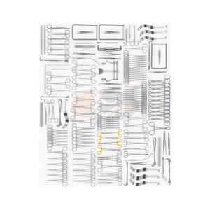 Ensemble d'instruments chirurgicaux manuels en acier inoxydable de qualité allemande, réutilisables pour l'hôpital et la clinique - Product Image 4
