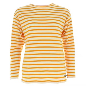 2025 Women's Graphic <b>T</b>-<b>Shirt</b> High Quality Combed Cotton Long Sleeve Tee with Plain Dyed Print Knitted Fabric - Product Image 3