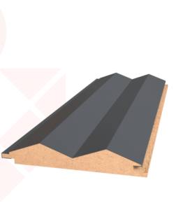 Panel de Pared de Madera Moderno SARPROFIL, Decoración de Interiores, Duradero, Ecológico, Fácil Instalación, Acabado en Lámina de PVC, Panel Decorativo para Pared - Product Image 1