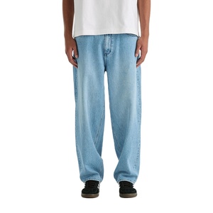 Jeans pour hommes de haute qualité, marque de luxe KSubies, vintage, coupe droite, respirant, taille mi-haute, denim léger, streetwear Y2K - Product Image 1