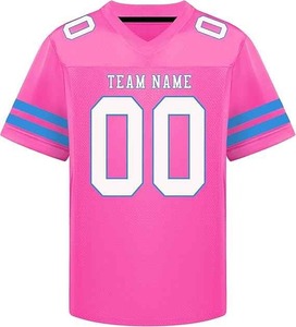 Camiseta de Fútbol Americano Personalizada con Nombre y Número del Equipo Bordados/Impresos, Camisetas de Fútbol para Hombres, Mujeres y Jóvenes - Product Image 3