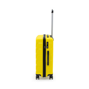 Copella Unbreakable 2-Piece Polypropylene <b>Suitcase</b> Set Medium & Cabin <b>Yellow</b> Unisex Design Collection - Product Image 2