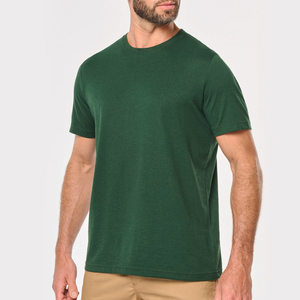 Camisetas de algodón de 180 g/m² para hombre, corte ajustado, coloridas, de alta calidad, OEM, al por mayor, ropa informal para marcas de moda y tiendas minoristas - Product Image 2
