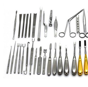 Kit d'Instruments Professionnels en Acier pour Rhinoplastie Manuelle, Chirurgie du Nez, Instruments de Chirurgie Plastique ORL, Ensemble Réutilisable CE - Product Image 1