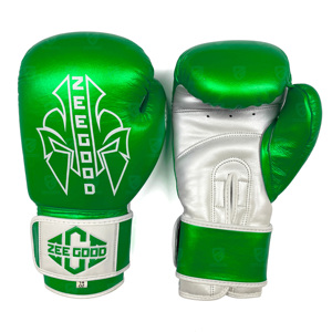 Guantes de Boxeo Profesionales de Piel de Vaca con Logotipo Personalizado, Guantes Deportivos para Sparring, Kick Boxing y Entrenamiento - Product Image 1