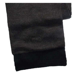 Sciarpa Casual Reversibile in Lana per Uomo Alfani, Colore Antracite, Taglia Unica, Tessuto Lavorato a Maglia - Product Image 2