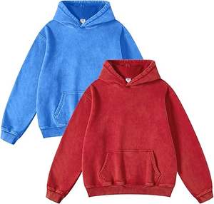 Sudaderas Casuales de Invierno para Hombre, Color Sólido, Poliéster/Algodón, Felpa, Corte Regular con Diseño de Bolsillo, Ecológicas, de Secado Rápido y Transpirables - Product Image 2