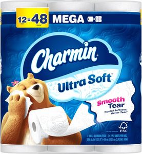 Papier toilette Charmin Ultra Soft, 12 méga rouleaux, 224 feuilles par rouleau - Product Image 6
