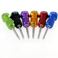 Kit de tournevis manuels Surtechs de haute qualité pour implants dentaires, 8 pièces, outils de laboratoire dentaire pour abutments, tournevis hexagonal avec support