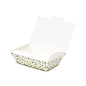 Recycled Cake and Cupcake <b>Box</b> B-<b>BOX</b> 85x14.5x5 cm with Glossy Lamination for Sandwiches and Gifts - Product Image 3