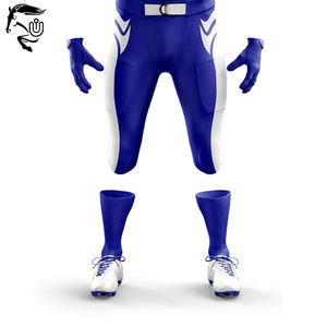 2025 nueva llegada Unisex uniforme de fútbol americano corto transpirable secado rápido alta calidad deportes equipo Jersey pantalones conjuntos - Product Image 2