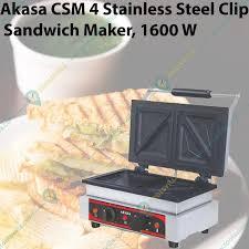 Clip Sandwich Maker CSM 4-AL Commercial qualité supérieure professionnel direct du fabricant appareil de petit déjeuner en gros - Product Image 3