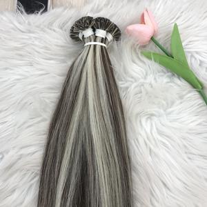 ผมต่อแบบ100% เรมี่ผมแท้แบบใหม่ล่าสุดสีเปียโนปลายแบนกำหนดสีได้เองมีสินค้าในสต็อกขนาดใหญ่ - Product Image 2