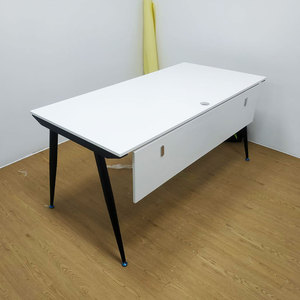 80x160cm Contemporary CONE System <b>Desk</b> with Assembled Iron Legs Minimalist Office Furniture for Bedroom or <b>Study</b>-HBCO007 - Product Image 4