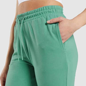 Pantalons de survêtement d'hiver à jambe droite en toile personnalisés unisexes avec logo personnalisé pour femmes - Pantalons de jogging de haute qualité en gros - Product Image 6