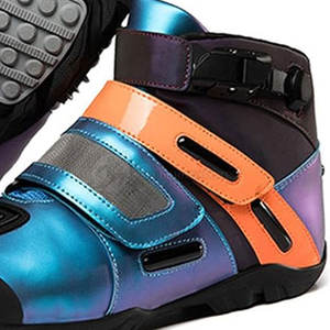 Zapatos de moto hechos a medida de alta calidad, impermeables, transpirables, duraderos, cómodos, ropa de cuero, ropa deportiva de talla grande - Product Image 6