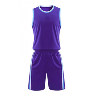 2024 personnalisé meilleure qualité polyester fait basket-ball maillot uniforme concevoir votre propre bleu basket-ball uniforme - Product Image 1