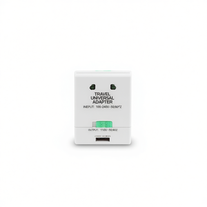 White <b>Universal</b> Travel AC Power <b>Adapter</b> for USA EU AU UK - Product Image 2