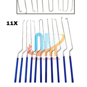 Ensemble de Curettes Neurologiques Premium Hardy Pituitary 11 Pièces en Acier Inoxydable Allemand Kit d'Instruments Neurochirurgicaux Transsphénoidal |   OldMed - Product Image 4