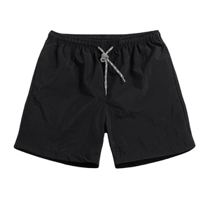 Pantalones cortos deportivos de alta calidad para hombre con logotipo personalizado, ropa deportiva de patrón sólido, joggers deportivos con bolsillos, estilo callejero - Product Image 5