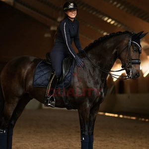 Coussin de selle anglais respirant et confortable design matelassé doublure douce matériau durable idéal pour l'entraînement et le spectacle d'équitation - Product Image 3