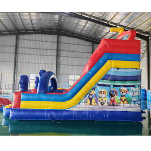 Castillo Inflable Comercial con Tobogán Seco para Niños, Capacidad de 500 kg, Brincolín para Fiestas al Aire Libre - Product Image 1