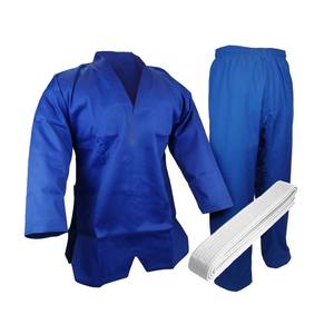 Uniformes d'équipe de karaté d'arts martiaux Gi-Open et col en V, uniforme de karaté respirant de marque d'art martial personnalisé de haute qualité - Product Image 2