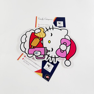 Paleta de pestañas acrílicas con diseño de gatito bonito, soporte de azulejos de pestañas de plástico duradero con imán, paleta de extensión de pestañas sostenible - Product Image 3