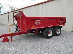 Remorque à benne basculante hydraulique télescopique 82x14 pour tracteur, utilisation agricole, piste routière 2023 - Product Image 4