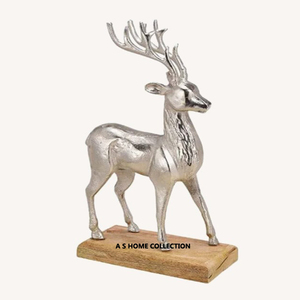 Dernier métal cerf petite taille doré gros décoratif cadeau de noël décoration bougeoir - Product Image 4