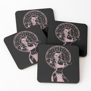 Sous-verre en liège dégradé par sublimation de qualité supérieure plateau de dessous de verre en liège imprimé prix attractif nouveau type conception personnalisée produit à la mode - Product Image 5