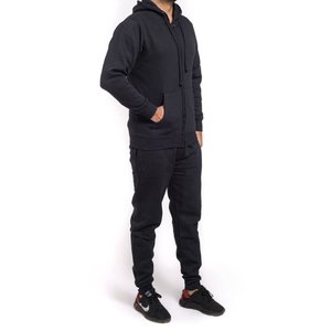 Conjunto de 2 Piezas para Mujer, Sudadera con Capucha y Pantalones de Felpa, Estilo Casual, Color Sólido, para Otoño e Invierno - Product Image 1