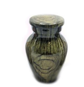 Wood Keepsake Urn High Gloss Mini Cremation Urn Aluminium <b>funeral</b> <b>supplies</b> urns for human ashes - Product Image 1