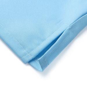 Uniforme d'infirmière unisexe à manches courtes, design 2023, uni, grand format, confortable, de haute qualité, en élasthanne/polyester, pour les soins de santé - Product Image 6