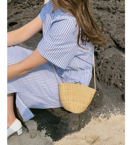 Premium Quality Woven <b>Small</b> Straw Sling Bag Crochet Macrame Beach Bags Direct From Indian Supplier - Product Image 2