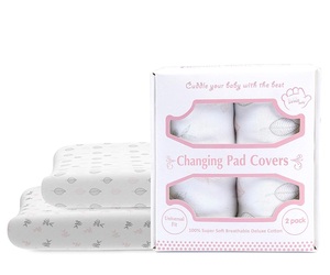 Chất Lượng Cao Có Thể Giặt Bé Nước Tiểu Hấp Thụ Pad Lá Không Thấm Nước Giường Cũi Nệm Pad Bảo Vệ Cái Nôi Giường Tã Thay Đổi Mat Bộ - Product Image 1